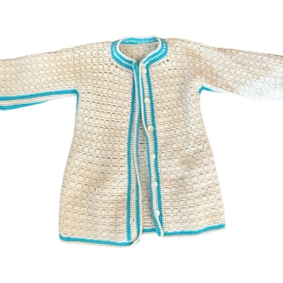 Two Hand knit Cardigan Sweaters Size XS - Picture 2 of 6